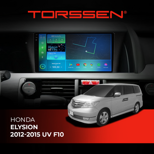 Штатна магнітола Torssen 2K Honda Elysion 2012-2015 UV FL10 4+64Gb 4G Carplay DSP 202305660 фото