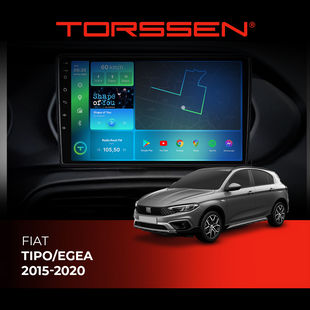 Штатна магнітола Torssen Fiat Tipo/Egea 2015-2020 FL9 4+64Gb 4G Carplay DSP 202306158 фото