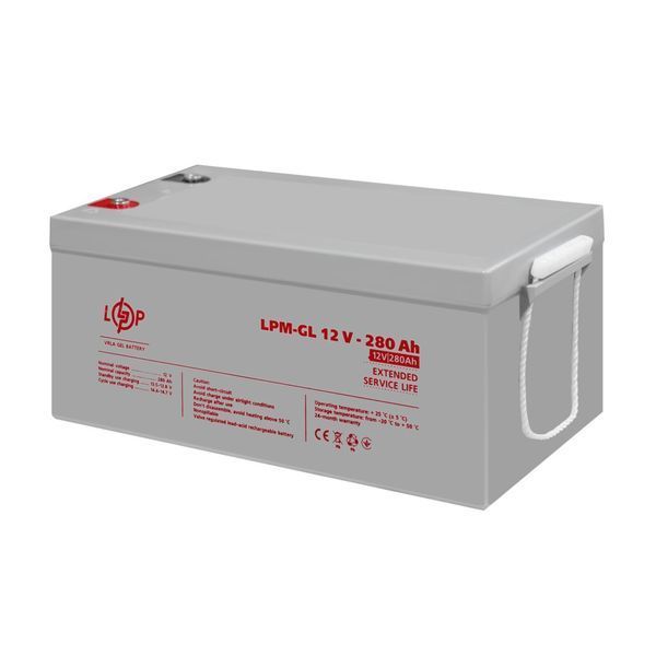 Акумулятор гелевий LPM-GL 12V - 280 Ah 1022492 фото