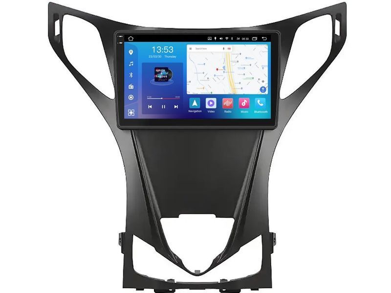 Штатна магнітола FORS.auto FS 4 MAX для Hyundai Azera (4+32Gb, 9&quot\;, black) 2011-2012 FS-5525 фото