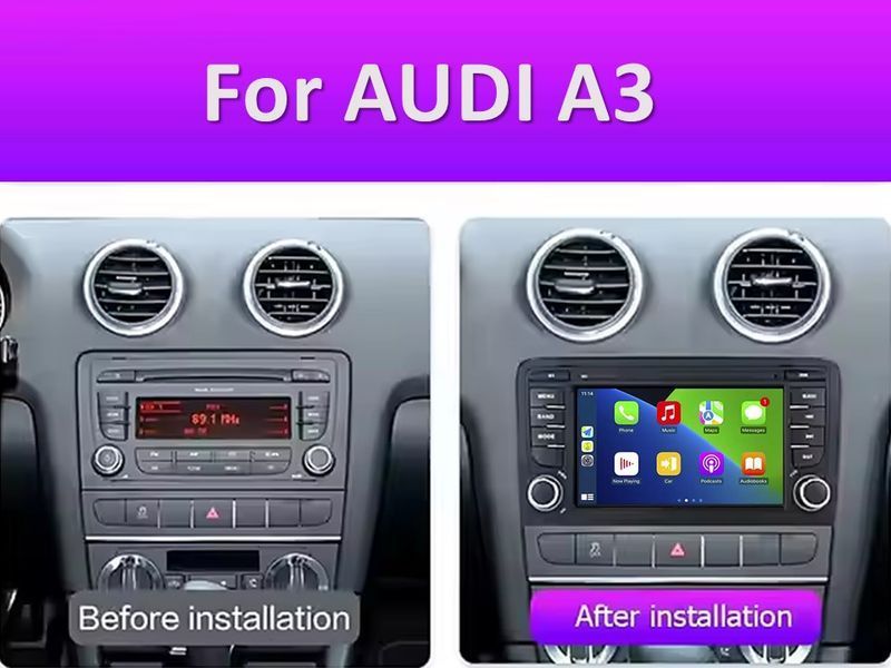 Штатная магнитола FORS.auto FS 2 ULTRA для Audi A3 (7", 2+32Gb, CarPlay) 2003-2013 FS 2 ULTRA-A3 фото