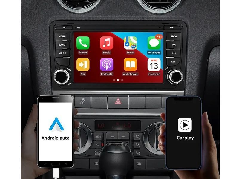 Штатная магнитола FORS.auto FS 2 PRO для Audi A3 (7", 2+32Gb, CarPlay) 2003-2013 FS 2 PRO-A3 фото