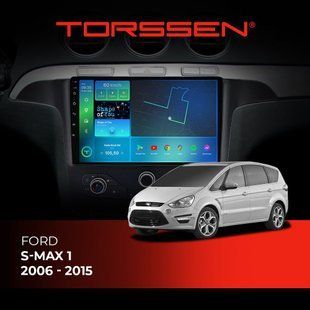 Штатна магнітола Torssen Ford S-max 1 (2006 - 2015) F96128 4G Carplay DSP 202305308 фото