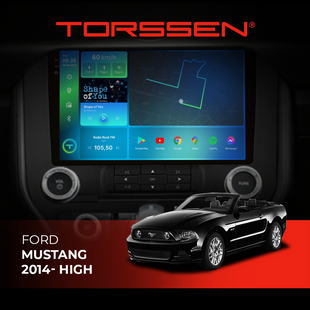 Штатна магнітола Torssen 2K Ford Mustang 2014- High 4 кнопки FL9 4+64Gb 4G Carplay DSP 202305618 фото