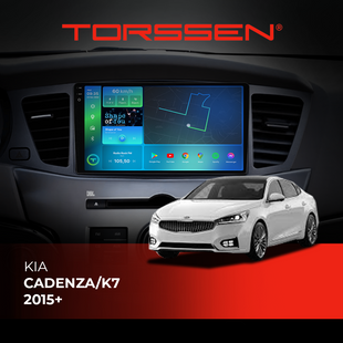 Штатна магнітола Torssen 2K Kia Cadenza/K7 2015+ F9432 4G Carplay DSP 202303236 фото