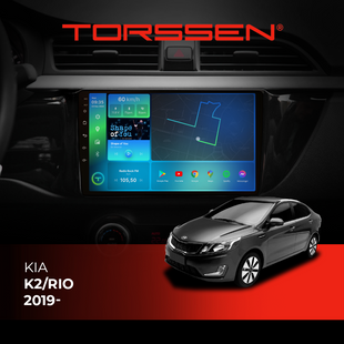 Штатная магнитола Torssen Kia K2/Rio 19- F98256 4G Carplay 202307568 фото