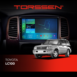 Штатна магнітола Torssen Toyota LC105 FL9 4+64Gb 4G Carplay DSP 202309159 фото