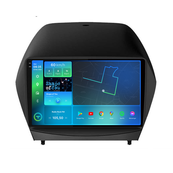 Штатна магнітола Torssen 2K Hyundai Tucson/IX35 2010-2014 FL9 4+64Gb 4G Carplay DSP 202305714 фото