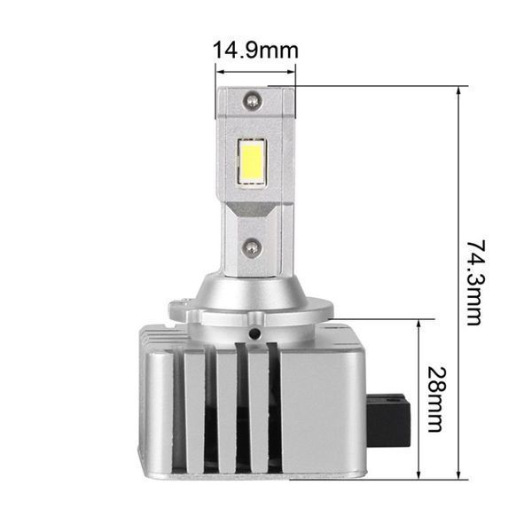 Автомобільні LED лампи D1S Carlamp D-Series Led автолампи 4200 Lm 6000 K (D1S-Pro) 215389 фото