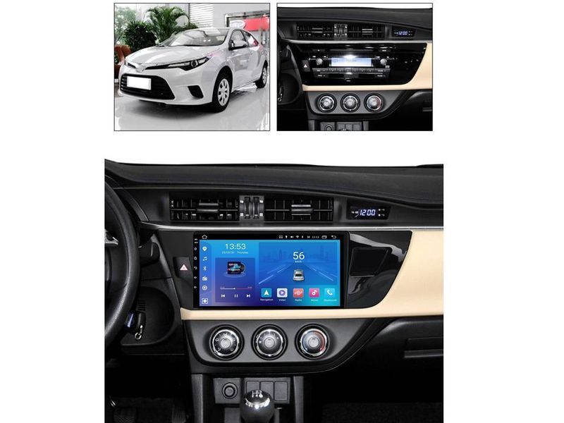Штатна магнітола FORS.auto FS 1 LITE для Toyota Corolla (1+32Gb, 10&quot\;) 2014-2016 FS-1136 фото