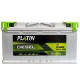 Автомобільний акумулятор PLATIN Silver Diesel MF 110Ah 1000A R+ (L5) 564958893479 фото