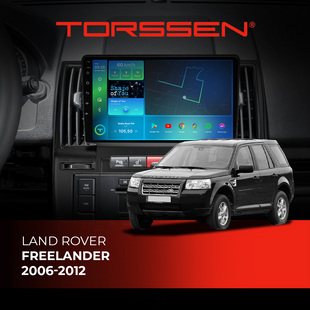 Штатная магнитола Torssen Land Rover Freelander 06-12 FL9 4+64Gb 4G Carplay DSP 202306374 фото
