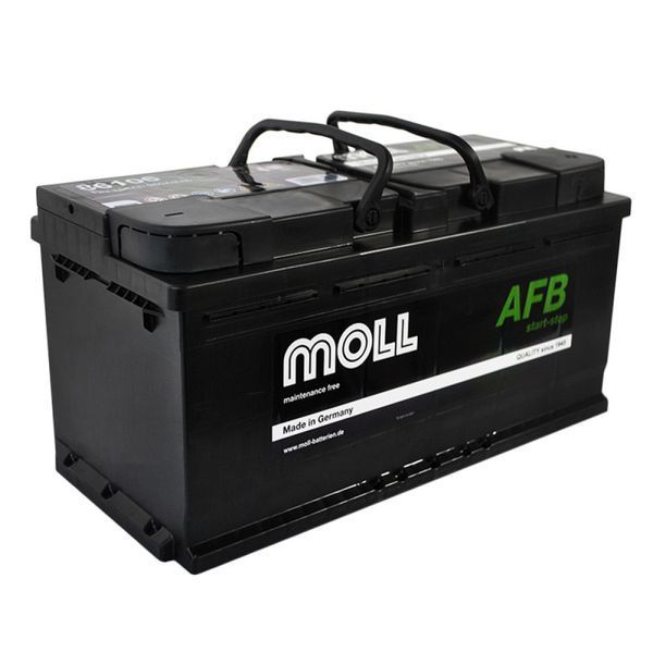Автомобільний акумулятор MOLL AFB start/stop 106Ah 980A R+ (L6) 5661258830181 фото