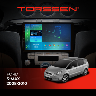 Штатная магнитола Torssen Ford S-max 08-10 F98256 4G Carplay 202307422 фото