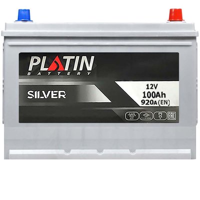Автомобільний акумулятор PLATIN Silver Asia 100Ah 920A R+ (правий +) SMF 564958891325 фото
