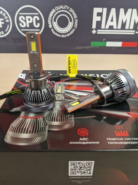 Автомобільні LED лампи H1 для авто Carlamp Smart Vision Gen 3 Led автолампи 9000 Lm 6500 K (SMG3H1) 105107 фото