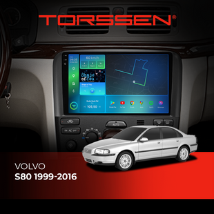 Штатна магнітола Torssen 2K Volvo S80 99-16 FL9 4+64Gb 4G Carplay DSP 202306056 фото