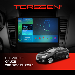 Штатна магнітола 2K Torssen Chevrolet Cruze 11-16 Europe F9432 4G Carplay DSP 202302972 фото