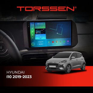 Штатна магнітола Torssen 2K DTS Hyundai I10 2019-2023 F9432 4G Carplay DSP 202308926 фото