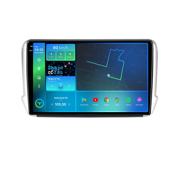 Штатна магнітола Torssen 2K Peugeot 2008 F10464 4G Carplay DSP 202300312 фото
