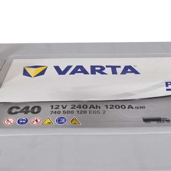 Автомобильный аккумулятор VARTA Promotive EFB 240Ah 1200A L+ (левый +) C40 564958893540 фото
