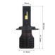 Автомобільні LED лампи H4 Carlamp Night Vision Gen 3 Led автолампи 6000 Lm 5500 K (NVG3H4) 115134 фото 8