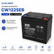 Тяговая аккумуляторная батарея (GEL+Graphene) CHILWEE CW1225EB 12V25Ah 10224521 фото 4