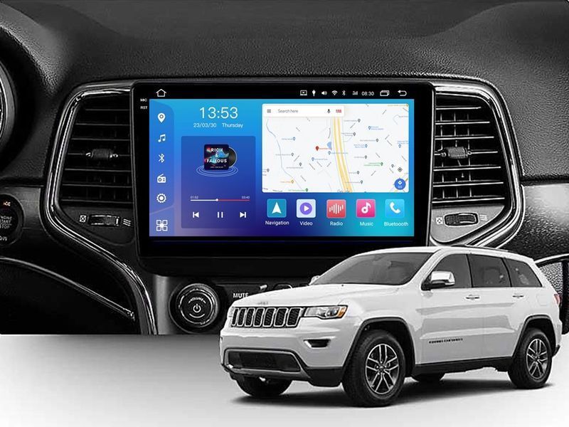 Штатна магнітола FORS.auto FS 4 MAX Qled для Jeep Grand Cherokee (4+32Gb, 9&quot\;) 2013-2020 FS-8065 фото