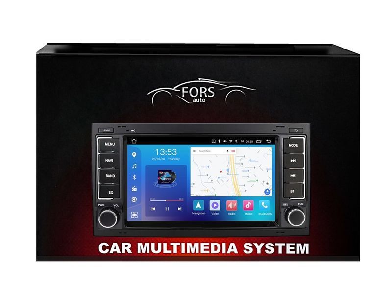 Універсальна магнітола FORS.auto для Volkswagen Touareg 2 PRO (7&quot\;, 2+32Gb, CarPlay) VW 2 PRO-TG фото