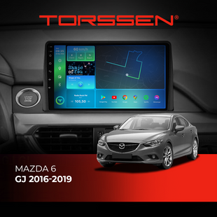 Штатная магнитола Torssen Mazda 6 GJ 16-19 F98256 4G Carplay 202307632 фото