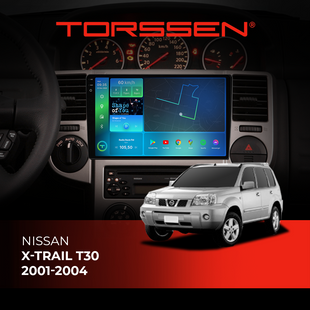 Штатна магнітола Torssen 2K DTS Nissan Xtrail T30 01-04 F9432 4G Carplay DSP 202308431 фото