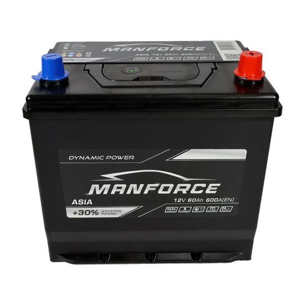 Автомобільний акумулятор MANFORСE Asia 60Ah 600A R+ SMF (D23) B01 564958892421 фото