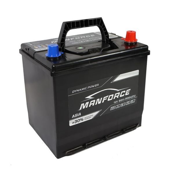 Автомобільний акумулятор MANFORСE Asia 60Ah 600A R+ SMF (D23) B01 564958892421 фото