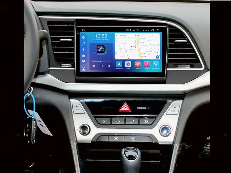 Штатна магнітола FORS.auto FS 6 MAX для Hyundai Elantra (6+128Gb, 9&quot\;) 2016-2018 FS-6104 фото