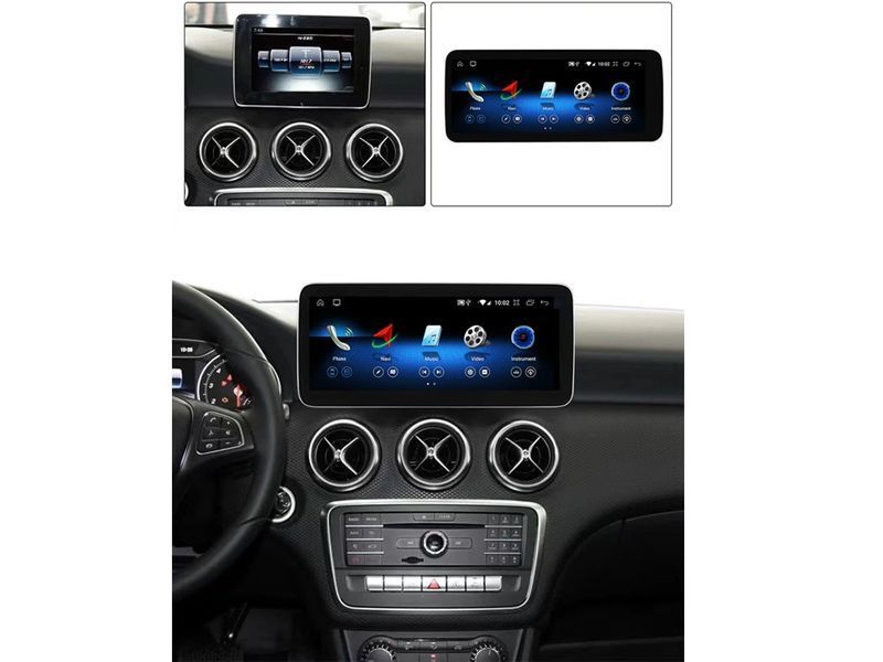 Штатна магнітола FORS.auto для Mercedes-Benz A-Class NTG 4.5 (4+32Gb, 12.3&quot\;) 2012-2015 411-FMB фото