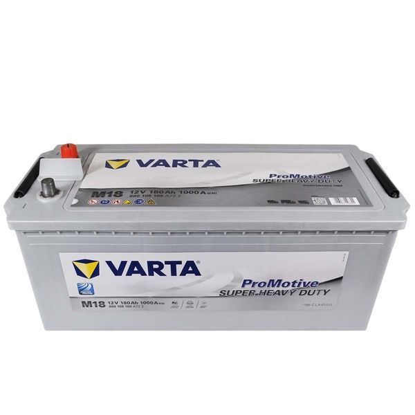 Автомобильный аккумулятор VARTA Promotive Super Heavy Duty 180Аh 1000А L+ (левый +) M18 564958886901 фото