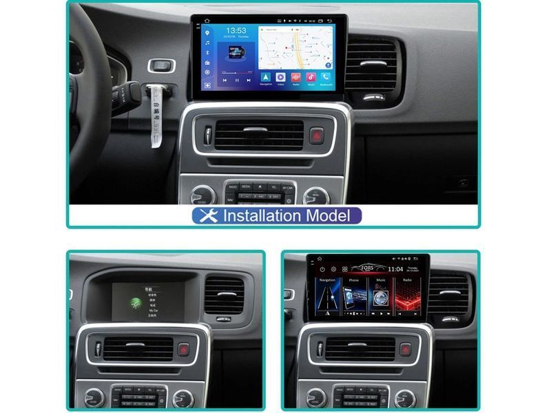 Штатна магнітола FORS.auto FS 2 PRO для Volvo S60 (2+32Gb, 9&quot\;) 2014-2018 FS-2156 фото