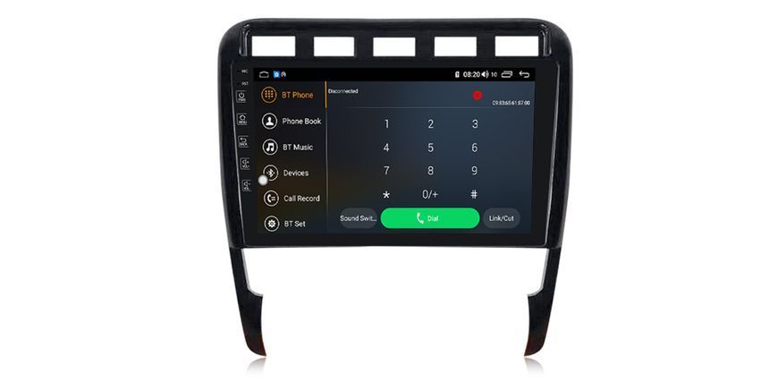 Штатна магнітола Torssen Porsche Cayenne 2003-2010 FL9 4+64Gb 4G Carplay DSP 202306511 фото