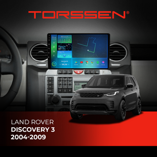 Штатна магнітола Torssen Land Rover Discovery 3 04-09 F9432 4G Carplay DSP 202303895 фото