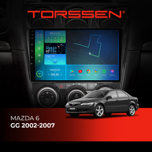 Штатная магнитола Torssen Mazda 6GG 02-07 F98256 4G Carplay 202307634 фото