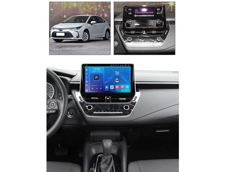 Штатна магнітола FORS.auto FS 2 ULTRA для Toyota Corolla/Auris (2+32Gb, 10&quot\;) 2018-2019 FS-1641 фото