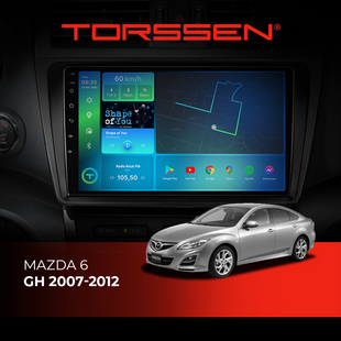 Штатная магнитола Torssen Mazda 6GH 2007-2012 F98256 4G Carplay 202307635 фото