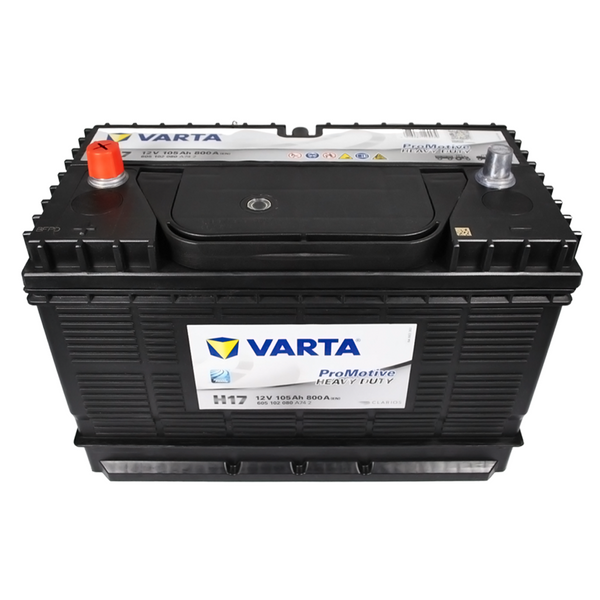 Автомобільний акумулятор VARTA PROMOTIVE BLACK (H17) 105Ah 800А L+ (лівий +) 6CT (605 102 080 A74 2) 564958886084 фото