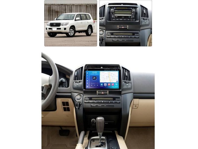 Штатна магнітола FORS.auto FS 4 PRO для Toyota Land Cruiser 200 (4+64Gb, 10&quot\;) 2008-2015 FS-4040 фото