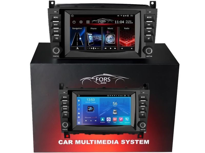 Штатна магнітола FORS.auto FS 2 ULTRA Mercedes-Benz W203 (7&quot\;, 2+32Gb, CarPlay) 2005-2006 FS 2 ULTRA-W203 фото