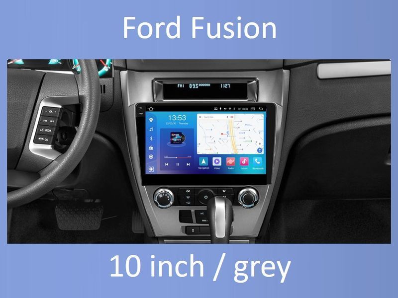 Штатна магнітола FORS.auto FS 6 MAX для Ford Fusion (6+128Gb, 10&quot\;, grey) 2009-2012 FS-6508 фото