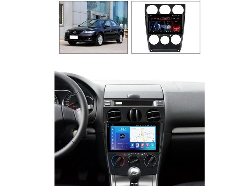 Штатна магнітола FORS.auto FS 2 PRO для Mazda 6 (2+32Gb, 9&quot\;) 2002-2007 FS-2065 фото