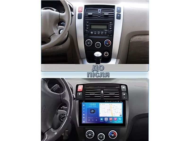 Штатна магнітола FORS.auto FS 4 MAX для Hyundai Tucson (4+32Gb, 10&quot\;, black) 2006-2014 FS-5517 фото