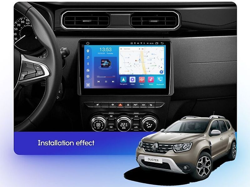 Штатна магнітола FORS.auto FS 2 PRO для Renault Duster (2+32Gb, 10&quot\;) 2018-2020 FS-2263 фото