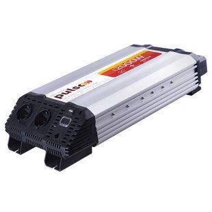 Перетворювач напруги PULSO IMU-2024/24V-220V/2000W/USB-5VDC2.0A/мод.хвиля/клеми IMU-2024 фото